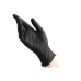 Перчатки нитриловые н/с н/о текстурированные на пальцах смотровые черные 100 пар