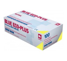 Перчатки нитриловые BLUE ECO-PLUS голубые 50 пар