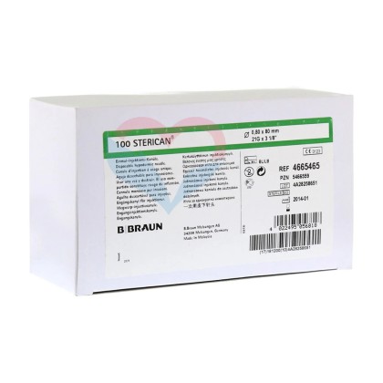 Игла инъекционная B.Braun Sterican 21G 0.8х80 (100 шт)